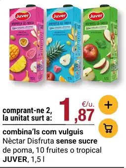 BonpreuEsclat Juver Nèctar Disfruta sense sucre oferta