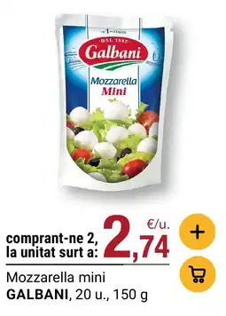 BonpreuEsclat Galbani mozzarella mini oferta