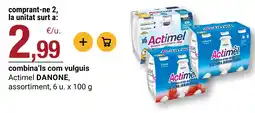 BonpreuEsclat Actimel DANONE oferta