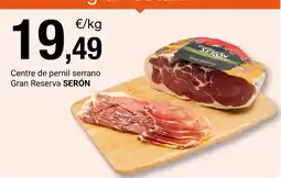 BonpreuEsclat Serón centre de pernil serrano gran reserva oferta