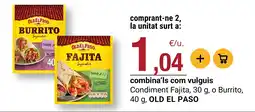 BonpreuEsclat Old El Paso Fajita Sazonador oferta