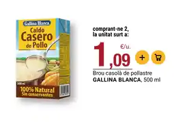 BonpreuEsclat Gallina Blanca caldo casero de pollo oferta