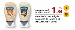 BonpreuEsclat Hellmann's maionesa de tòfona o xili oferta