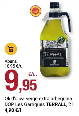BonpreuEsclat Terrall oli d'oliva verge extra arbequina oferta