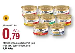BonpreuEsclat Purina menjar per a gats Gourmet Gold oferta