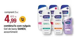 BonpreuEsclat Sanex gel de bany assortiment oferta