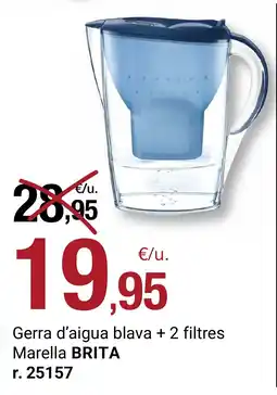BonpreuEsclat Marella BRITA Gerra d'aigua blava oferta