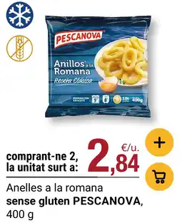 BonpreuEsclat Pescanova anelles a la romana sense gluten oferta