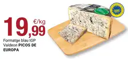 BonpreuEsclat Valdeon Picos de Europa formatge blau IGP oferta