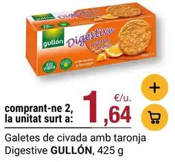 BonpreuEsclat Gullón galetes de civada amb taronja oferta