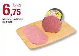 BonpreuEsclat El Pozo mortadel·la d'indiot oferta