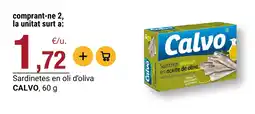 BonpreuEsclat Calvo sardinetes en oli d'oliva oferta