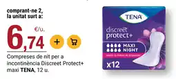 BonpreuEsclat tena discreet protect+ maxi oferta