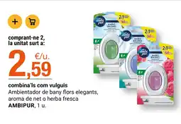 BonpreuEsclat Ambipur ambientador de bany flors elegants oferta