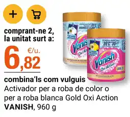 BonpreuEsclat Vanish Oxi Action Gold oferta