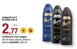 BonpreuEsclat Magno gel de bany clàssic black marine oferta