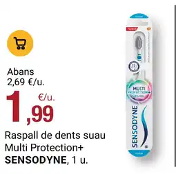BonpreuEsclat Sensodyne raspall de dents suau Multi Protection+ oferta