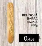 Plusfresc Bellsolà - barra ampla oferta
