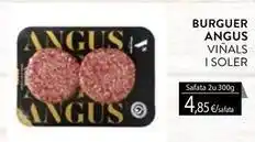 Plusfresc Burger angus viñals oferta