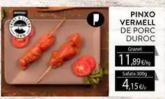Plusfresc Duroc - pinxo vermell oferta