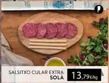 Plusfresc Sole - salsitxo cular extra oferta