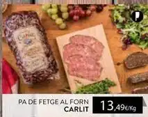 Plusfresc Carlit - pa de fetge al forn oferta