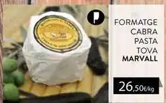 Plusfresc Marvalmar - formatge cabra pasta tova oferta