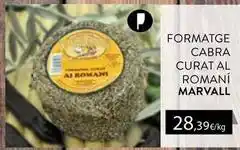 Plusfresc Marvalmar - formatge cabra curat al romani marvall oferta
