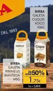 Plusfresc Birba - galeta mantega oferta