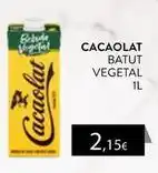 Plusfresc Batuta - cacaolat vegetal oferta