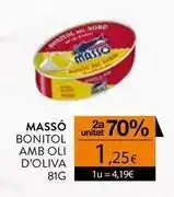Plusfresc Massó - bonitol amb oli d'oliva oferta