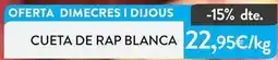 Plusfresc Cueta de rap blanca oferta