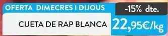 Cueta de rap blanca