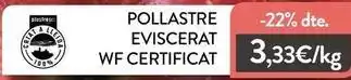 Plusfresc Eviscerat wf certificat oferta