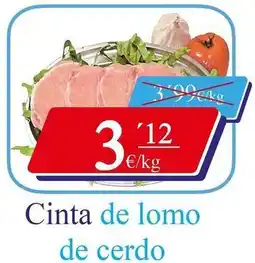 Congelados Copos Cinta de lomo oferta