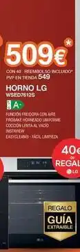 Expert Lg - horno wsed7612s oferta