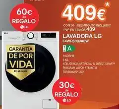 Expert Lg - lavadora f4wr6009aow oferta