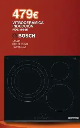 Bosch - vitroceramica induccion pids0318bp5