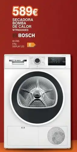 Expert Bosch - secadora bomba de calor oferta