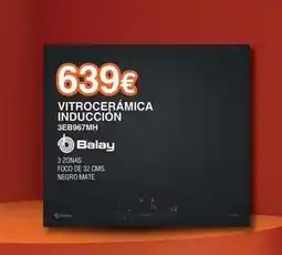 Expert Balay - vitroceramica induccion 3eb967mh oferta