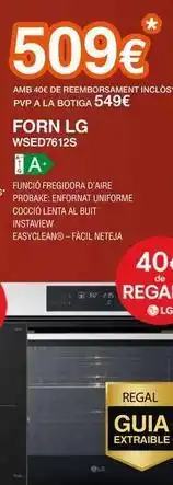 Expert Lg - wse07612s oferta