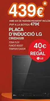 Expert Lg - placa d'inducción oferta