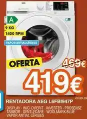 Expert Aeg - rentadora l6fb1947p oferta