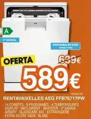 Expert Aeg - rentavaixelles ffb7617pw oferta