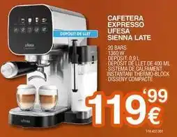 Expert Ufesa - cafetera expresso oferta oferta