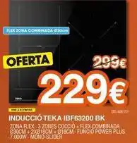 Expert Teka - induccio ibf63200 bk oferta