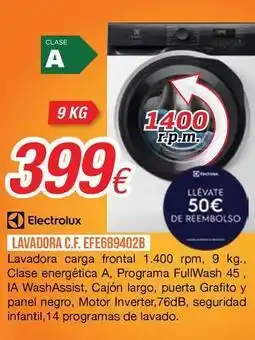 Expert Electrolux - lavadora c.f. efe689402b oferta