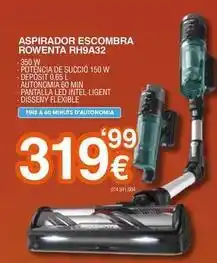 Expert Rowenta - aspirador escombra rh9a32 oferta