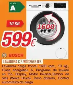 Expert Bosch - lavadora c.f. wgg256z 1es oferta
