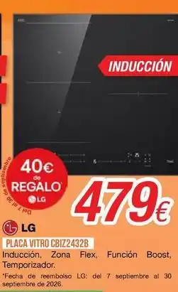 Expert Lg - placa vitro cb122432b oferta